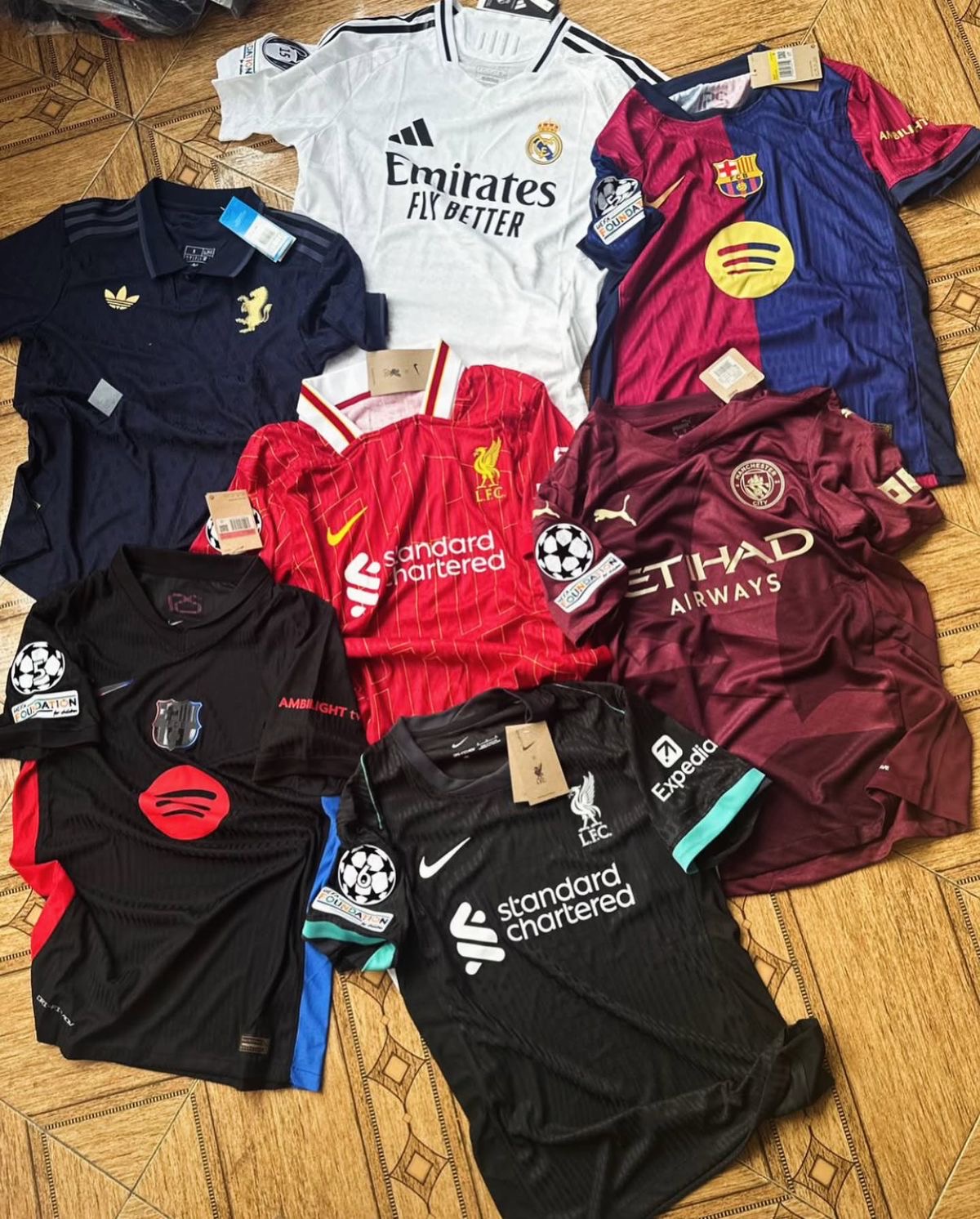 Premium soccer jerseys collection